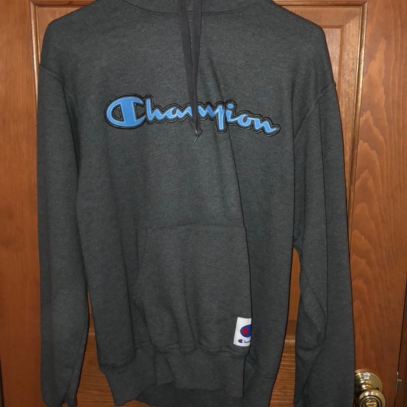 Champion Sweaters - Gray Champion Hoodie
